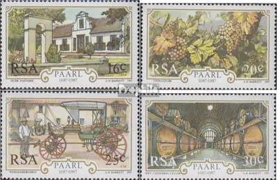 Produktbild von Briefmarken Südafrika 1987 Mi 710-713 (kompl.Ausg.) postfrisch 300 Jahre Paarl