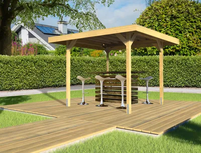 Produktbild von Gartenlaube 657 Gr.1 262 x 262cm B x T x H 262 x 262 x 230