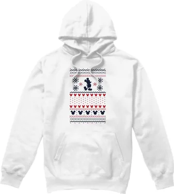 Immagine prodotto di Disney - Maglia con cappuccio da uomo TV4528 (L) (Bianco)