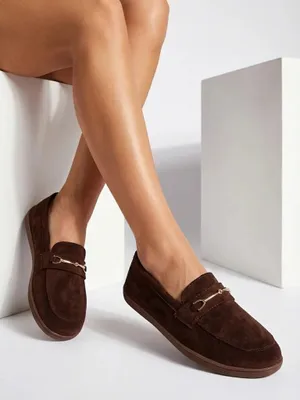 Obrázok produktu pre Dámske mokasíny eko semišové Eloya, veľkosť 36
