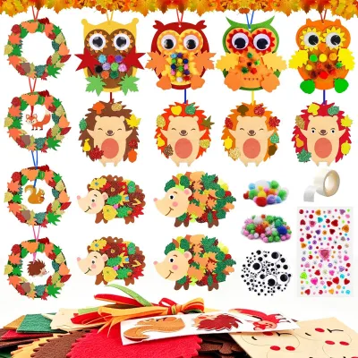 Productafbeelding van Vilten knutselset voor decoratie, herfst, knutselen voor kinderen