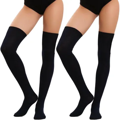 Imagen del producto de Calcetines largos para mujer en , gris y azul