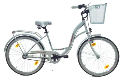 Produktbild von 24 Zoll Kinder Mädchen City Fahrrad Bike Rad NEXUS Reflex Weiß 3 Gang