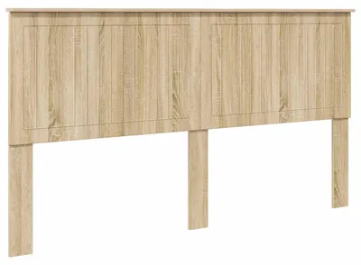 Image de Tête de lit vidaXL en bois composite chêne Sonoma
