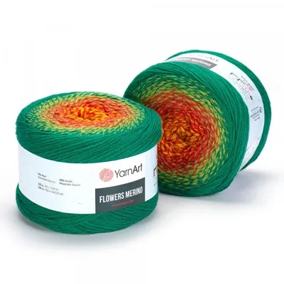 Obrázek produktu pro YarnArt Flowers Merino příze 225 g / 100 m - barva 533 - vlněná příze
