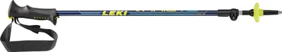 Image de Bâtons de ski LEKI Vario XS, downriver Bleu métallisé-jaune