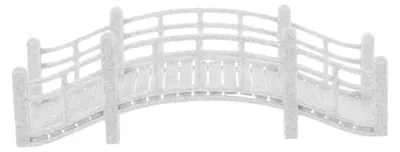 Productafbeelding van Miniatuur tuinbrug vintage boogbrug van duurzaam materiaal