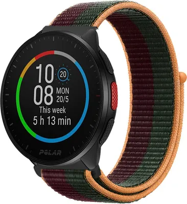 Produktbild von Strap-it Polar Pacer Nylonarmband (Kirsche)