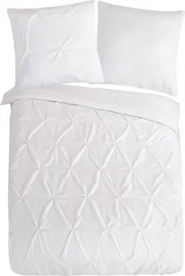 Produktbild von Duvet cover Pure 135x200 + 1* 80x80 cm - luxury stitching pleats