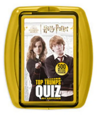 Produktbild von Top Trumps Quiz - Harry Potter Hogwarts Quizspiel Wissensspiel