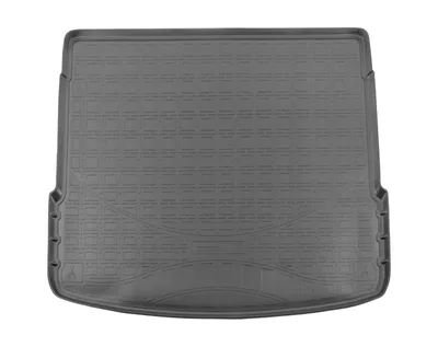 Image de Tapis De Coffre en Caoutchouc TPE Pour Audi Q5 2 FY 2017-2024, Bord Haut, Noir, Antidérapant, Toutes Saisons