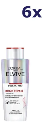 Produktbild von 6x L'Oreal Elvive Shampoo 200ml Pro Bond Repair