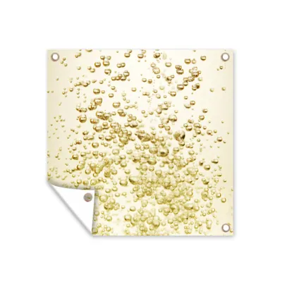 Obrázek produktu pro MuchoWow® Zahradní plakáty - Bublinky v šampaňském - 200x200 cm - Zahradní dekorace
