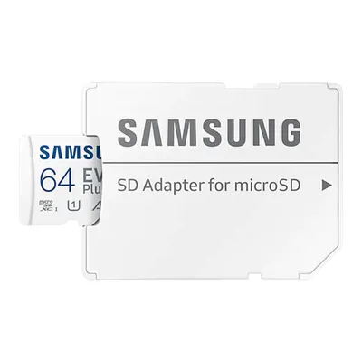 Immagine prodotto di Samsung Micro SD Card EVO Plus 64GB