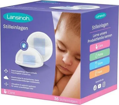 Produktbild von Lansinoh Einweg-Stilleinlage 36er Pack