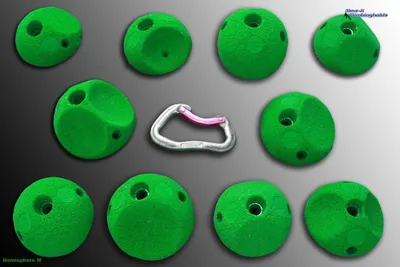 Produktbild von Move-it-Climbingholds - Hemisphere M (Klettergriffe-Set),schwarz