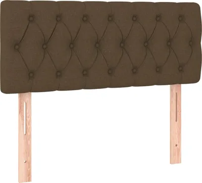 Produktbild von vidaXL Kopfteil Dunkelbraun 90x7x78/88 cm Stoff
