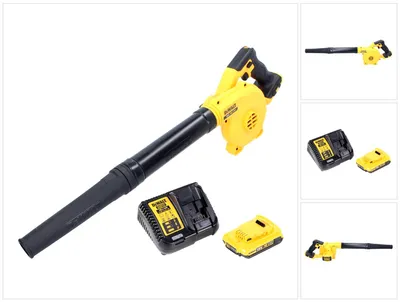 Imagen del producto de Soplador / soplador de hojas sin cable DeWalt DCV 100 D1 18 V + 1x batería recargable 2,0 Ah + cargador