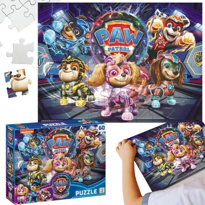 Imagen del producto de Paw Patrol: Misión Meteoro. Puzzle de 60 piezas de Paw Patrol
