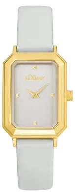 Produktbild von s.Oliver Damen Uhr Armbanduhr Leder 2035438