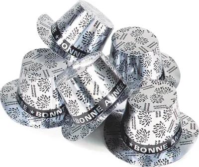 Immagine prodotto di Cappello Alto stampo d'argento anno buono