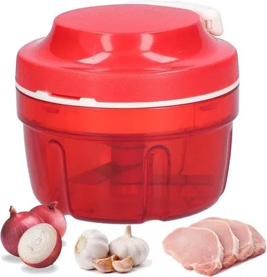 Immagine prodotto di Tagliaverdure e frutta manuale - rosso