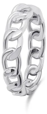 Produktbild von Stylish silver ring RI044W - Circuit: 56 mm