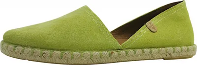 Produktbild von Verbenas Carmen Damenschuhe Halbschuhe Slipper Grün Freizeit, Schuhgröße:37 EU