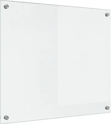 Immagine prodotto di vidaXL Alzatina da cucina Trasparente 70 x 60 cm Vetro temperato