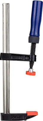 Produktbild von Schraubzwinge mit doppelter Rutschsicherung, 200 mm Spannweite, 50 mm Ausladung