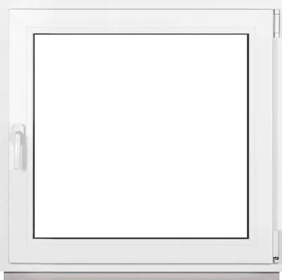 Produktbild von Framex Premium Kunststofffenster Breite x Höhe: (95 x 90 cm) | 7-Kammer-Profil | 80 mm Bautiefe | 50 mm 3-fach Verglasung | Dreh-Kipp | DIN Rechts