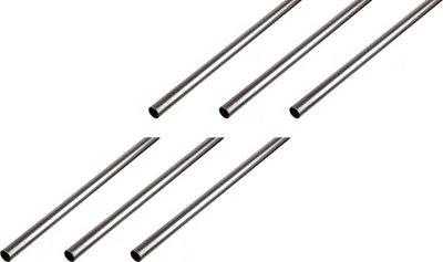 Image de Alberts 6 x tube rond, acier brut, Ø12 x 1 mm, longueur 1 m