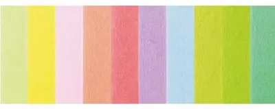 Produktbild von Fiorello Krepppapier Set 3 Pastel Mehrfarbig