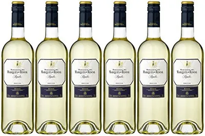Immagine prodotto di Herederos Del - Marqués de Riscal Rueda vino bianco secco 750ml confezione da 6 pezzi