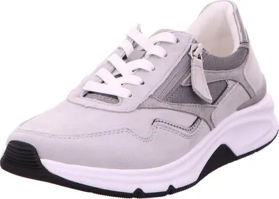 Image de Chaussures à lacets sportives Gabor Rollingsoft gris clair, taille 40,5