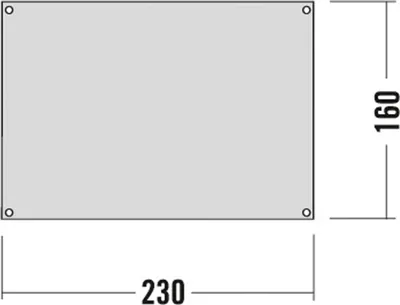 Produktbild von Tatonka Zeltunterlage 230 x 160 cm schwarz
