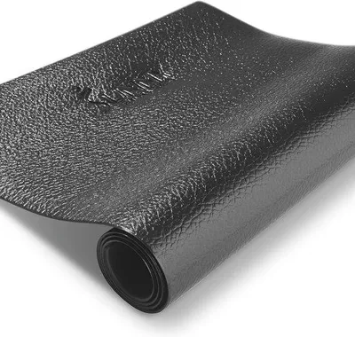 Produktbild von Famanu Fitnessmat Antirutsch Bodenschutzmatte - 130 x 60 cm, Schwarz