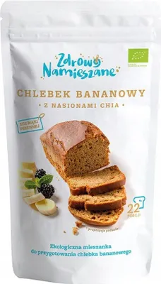 Produktbild von Glutenfreier -Bananenbrotmix, 400g mit Chiasamen