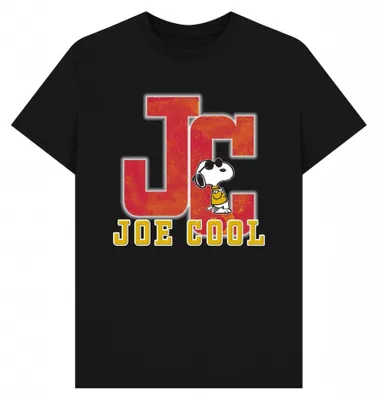 Produktbild von Peanuts - "Varsity" T-Shirt für Herren/Damen Uni PN2264 (XL) (Schwarz)