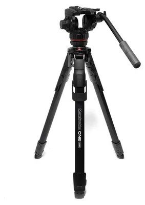 Image de MANFROTTO Trépied ONE Vidéo alu avec rotule vidéo fluide 502X - MKONEVA-502X