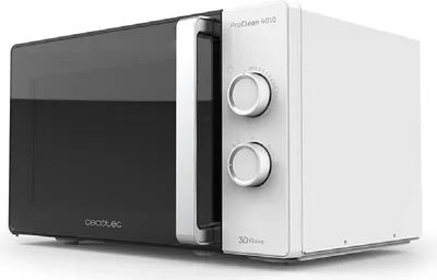 Produktbild von Cecotec 01546, Arbeitsplatte, Solo-Mikrowelle, 23 l, 700 W, Drehregler, Weiß