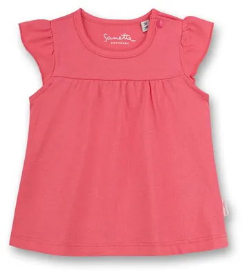 Produktbild von Sanetta Fiftyseven Mädchen T-Shirt pink mit Rüschen 62