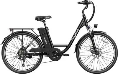 Produktbild von E-Bike Heybike Cityscape - 250W Akku 36V10Ah 26 Zoll Reifen Mechanische Scheibenbremse - Schwarz