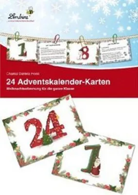Obrázok produktu pre 24 kariet adventného kalendára