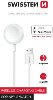 Image de Swissten - Câble de charge sans fil pour Apple Watch USB