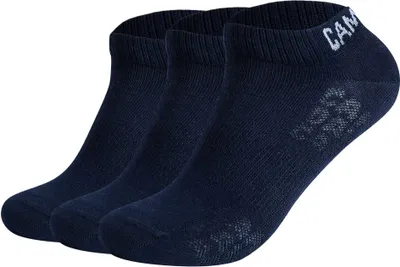 Produktbild von CAMP DAVID Herren Sneakersocken, 3er Pack - Action-Mesh Baumwolle Sneaker 3P, Logo Blau 39-42
