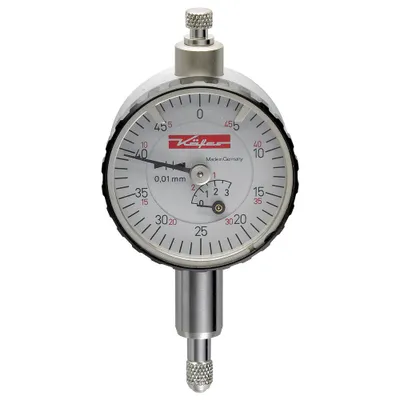 Obrázok produktu pre Malé číselníkové meradlo KM4/10TK-100 10 mm s presnosťou 0,01 mm bez ochrany proti nárazom KÄFER