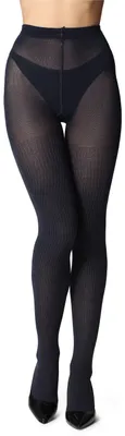 Produktbild von Bellivalini Damen Strumpfhose aus Baumwolle BLV-1115 (Dunkelblau, XL) .