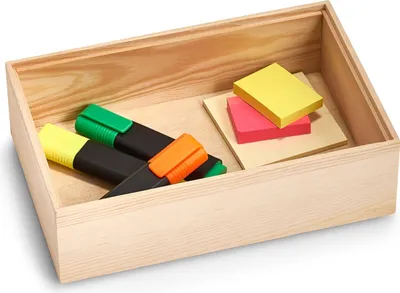 Produktbild von Zeller, Ordnungsbox, Kieferholz