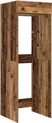 Obrázek produktu pro Skříň na pračku Staré dřevo 67,5 x 68 x 200 cm Kompozitní dřevo